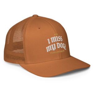 I Miss My Dog - Closed-Back Trucker Cap