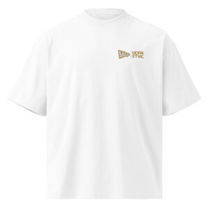 Work Era - Unisex organic oversized high neck t-shirt