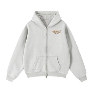 Stassy (Oakland) - Zip-Up Boxy Fleece Hoodie