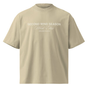 Second Wind Season - Oversized High Neck T-shirt