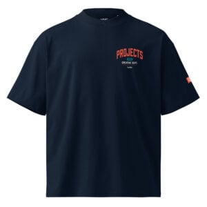 Projects Creative Dept. - Oversized High Neck T-shirt